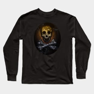 Skull and Crossbones | Poison Symbol | Cherie's Art(c)2020 Long Sleeve T-Shirt